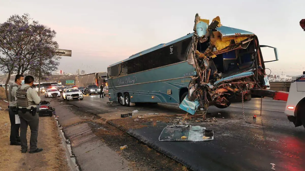 Accidente autobús